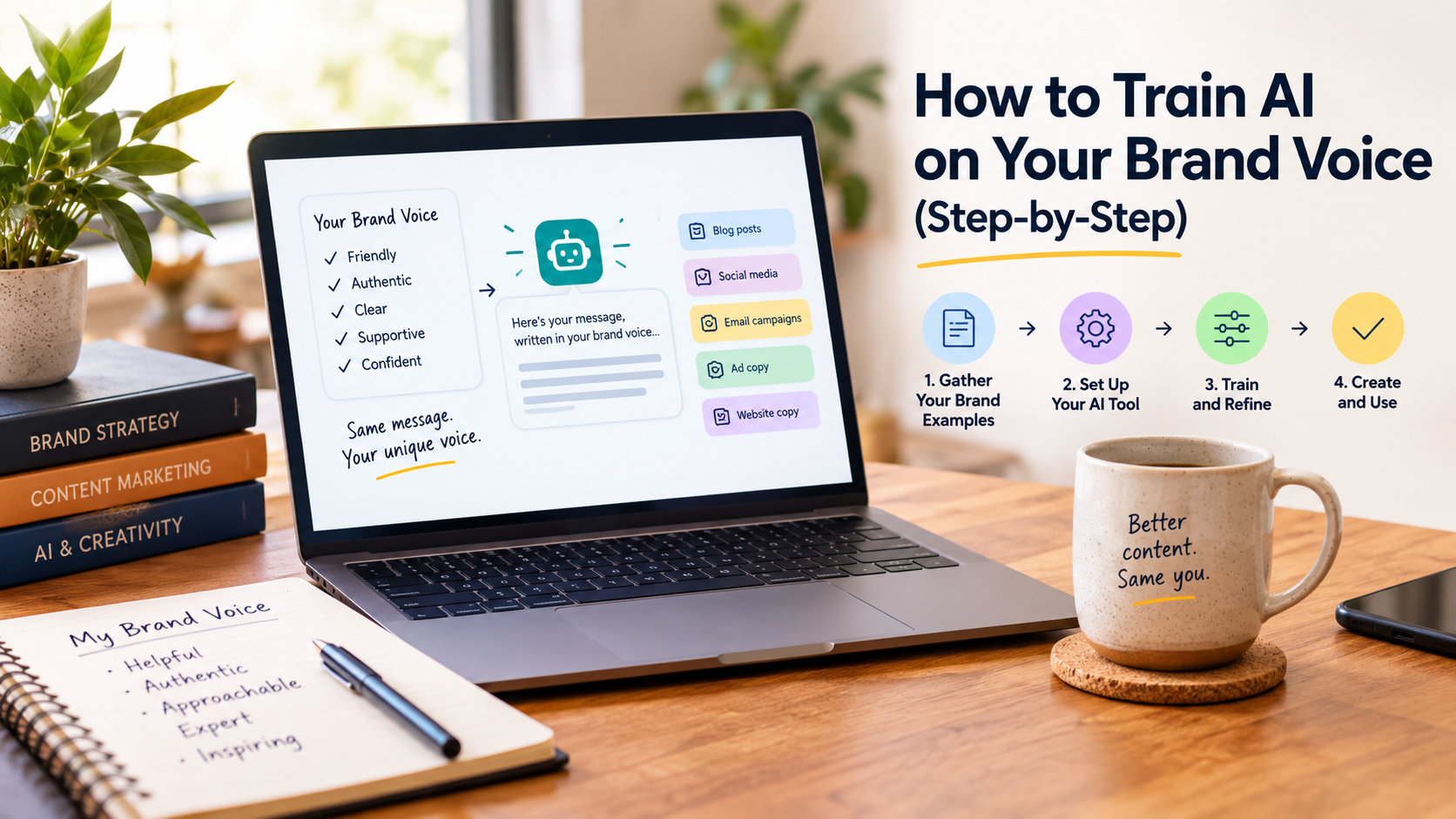How to Train AI on Your Brand Voice