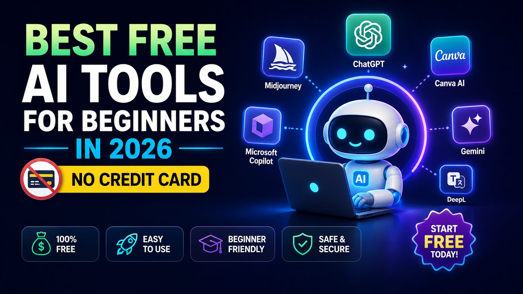 Best Free AI Copywriting Tools (No Credit Card Required)