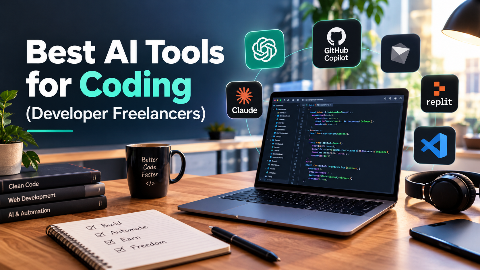 Best AI Tools for Coding (Developer Freelancers)